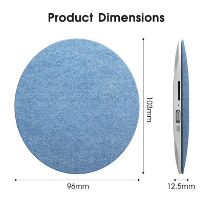 Ultra Thin Bluetooth Pillow Speaker - Wireless Stereo, Compact Mini Device with White Noise Sleep Audio, Hands-Free for Music & Audiobooks, Compatible with Ios & Android, Wireless Stereo Speaker, Compact Mini Speakers